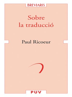 cover image of Sobre la traducció